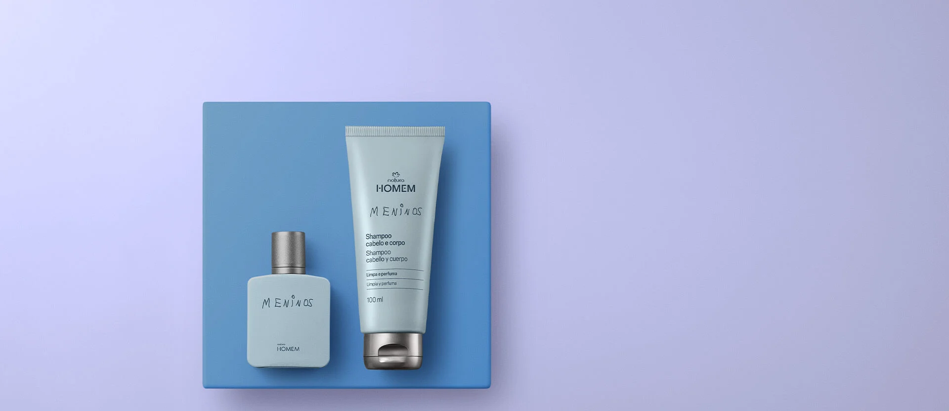 Presente Natura Homem Meninos 2 produtos