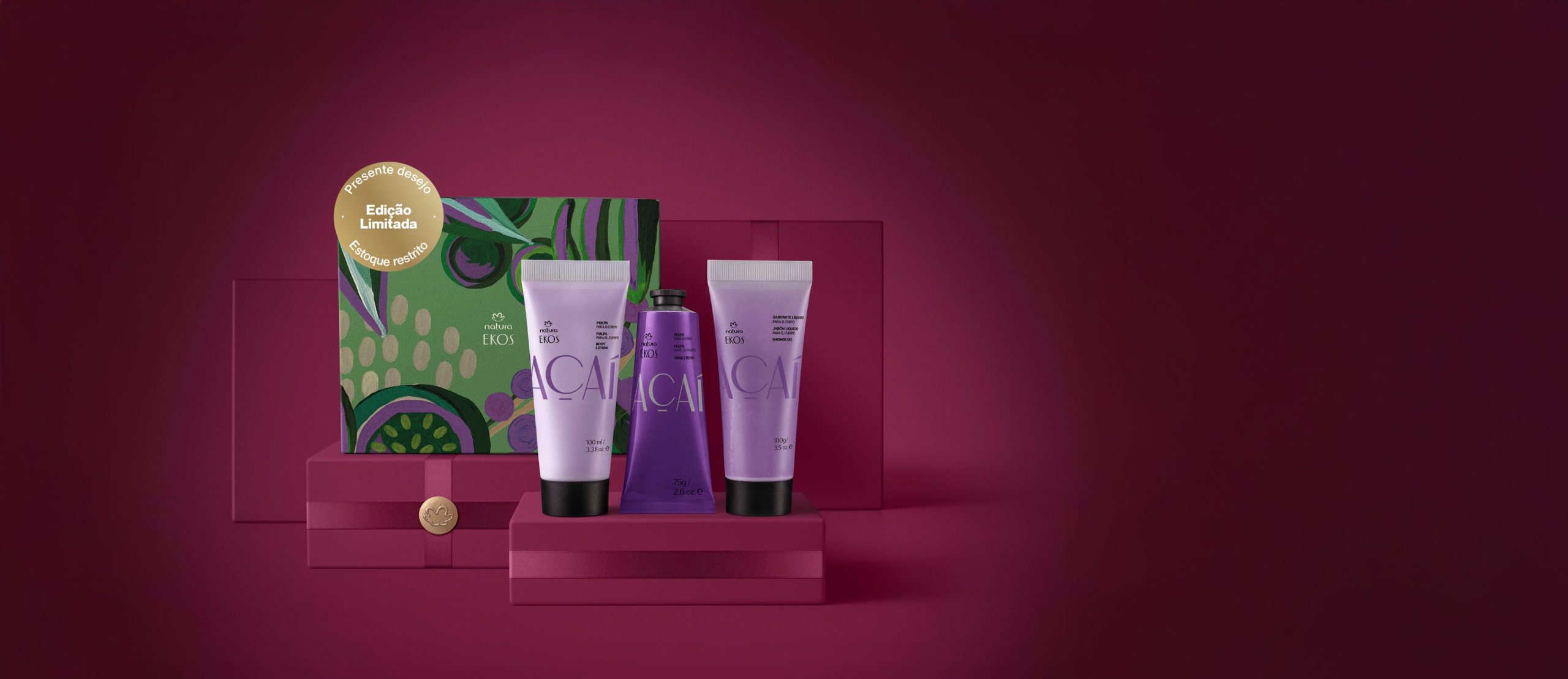 Presente Natura Ritual Ekos Acai Corpo 3 produtos scaled
