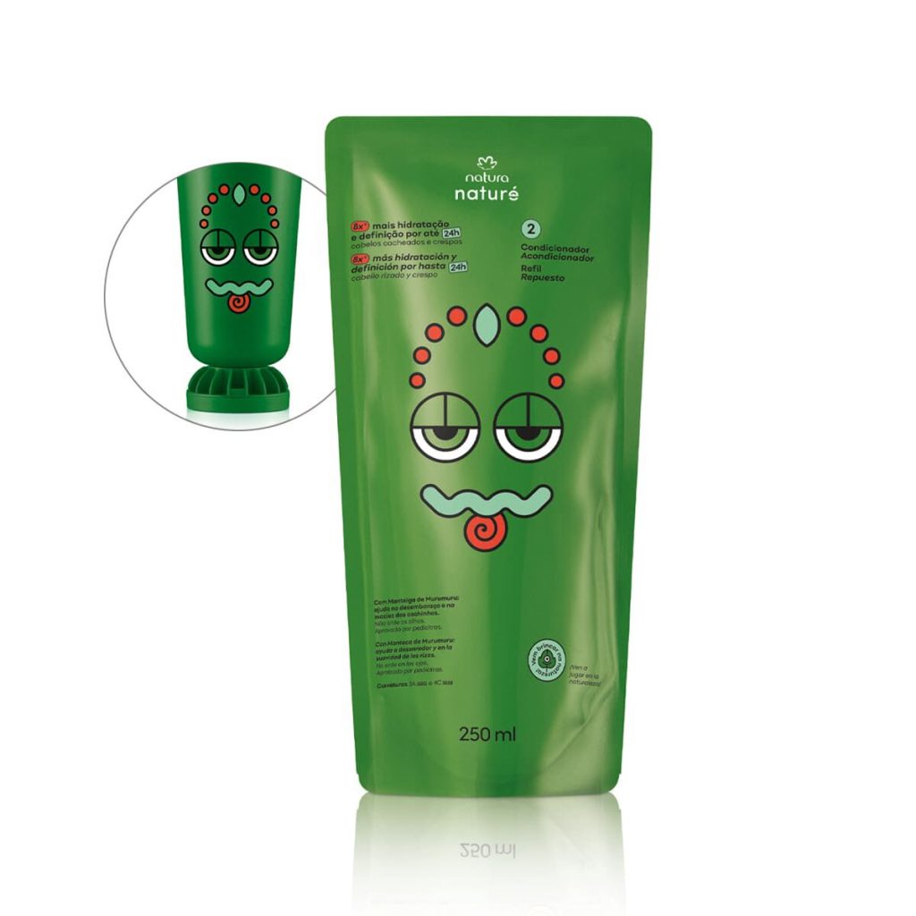 Refil Condicionador Infantil Cachos e Crespos Naturé 250ml