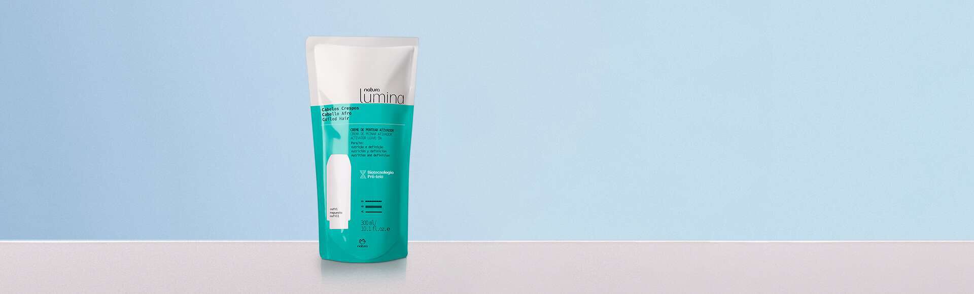 Refil Creme de Pentear Ativador para Cabelos Crespos Lumina 2 Refil Creme de Pentear Ativador para Cabelos Crespos Lumina