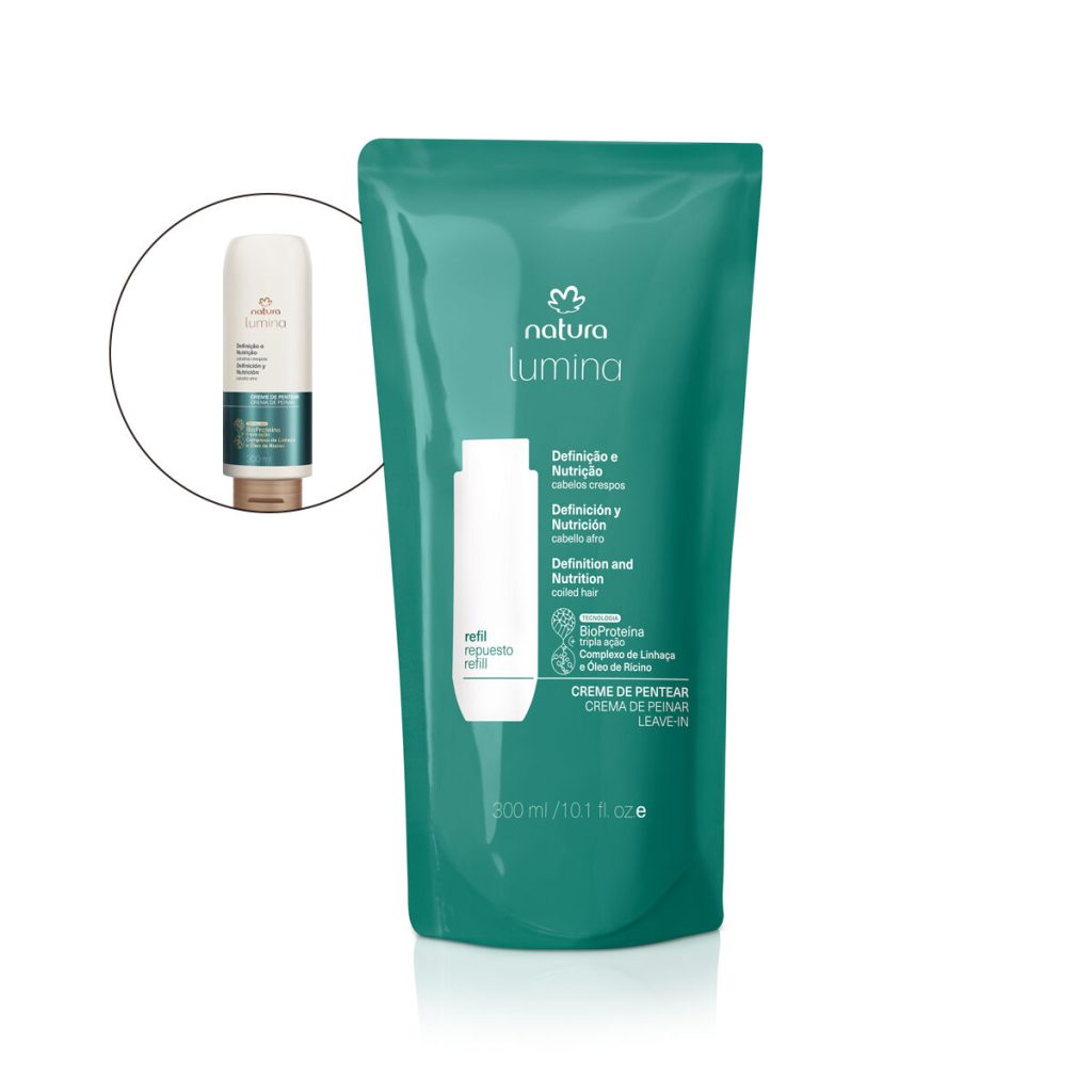 Refil Creme de Pentear Ativador para Definição e Nutrição de Cabelos Crespos