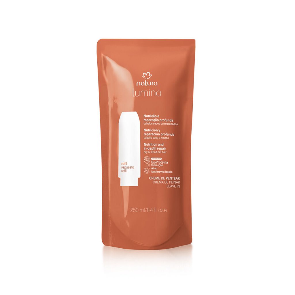 Refil Creme de Pentear Selador de Cutículas para Nutrição e Reparação Profunda