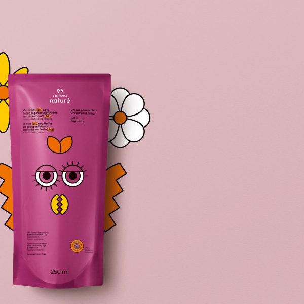 Refil Creme para Pentear Cabelos Cacheados e Crespos Naturé