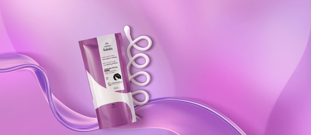 Refil Creme para Pentear Cachos Tododia Amora e Óleo de Coco