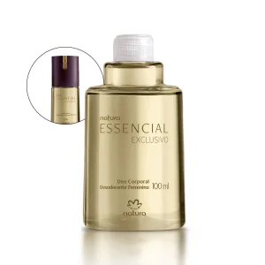 Loja 62 Refil Desodorante Corporal Essencial Exclusivo Feminino