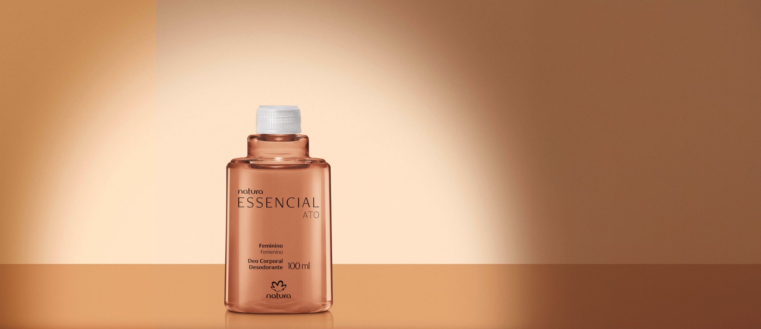 Refil Desodorante Corporal Feminino Essencial Ato 100 ml scaled