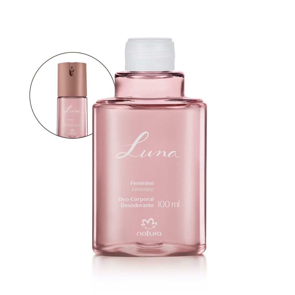 Refil Desodorante Corporal Feminino Luna Clássico 100 ml