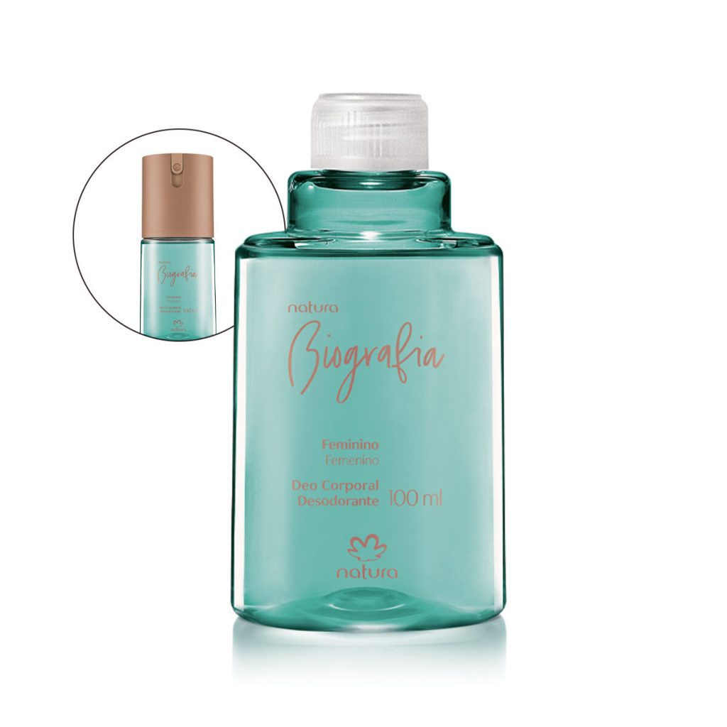 Refil Desodorante Corporal Feminino Natura Biografia 100 ml