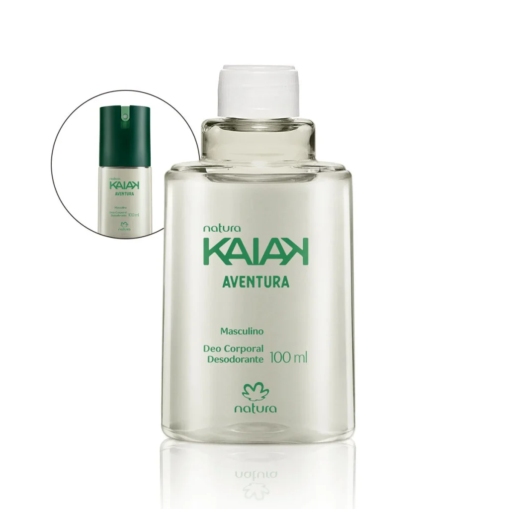 Refil Desodorante Corporal Masculino Kaiak Aventura 100 ml