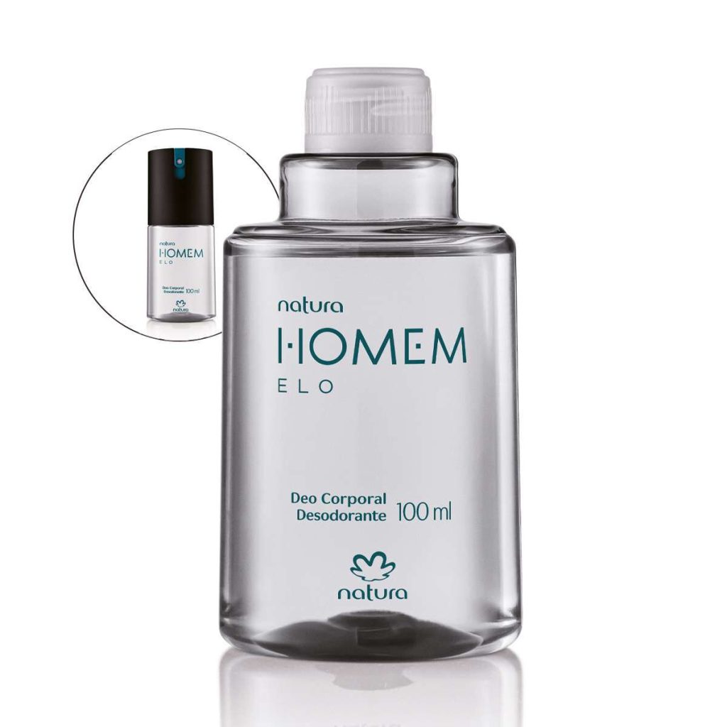 Refil Desodorante Corporal Masculino Natura Homem Elo 100 ml