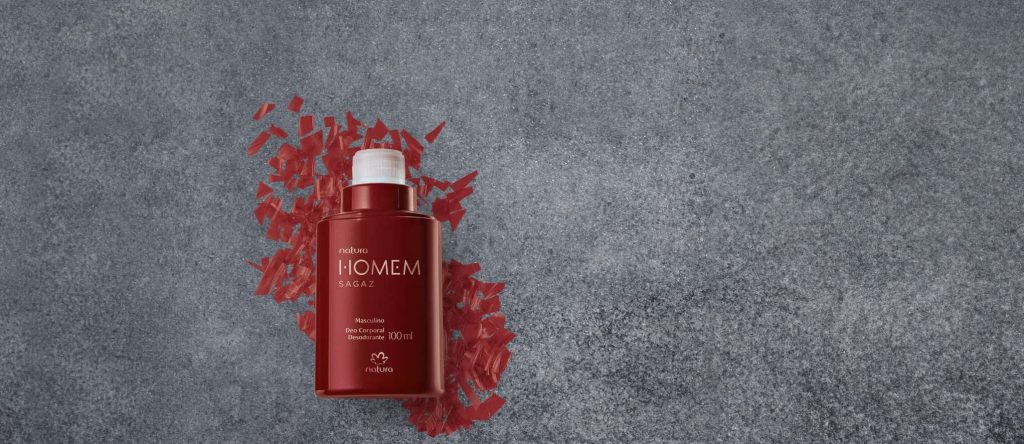 Refil Desodorante Corporal Masculino Natura Homem Sagaz 100ml
