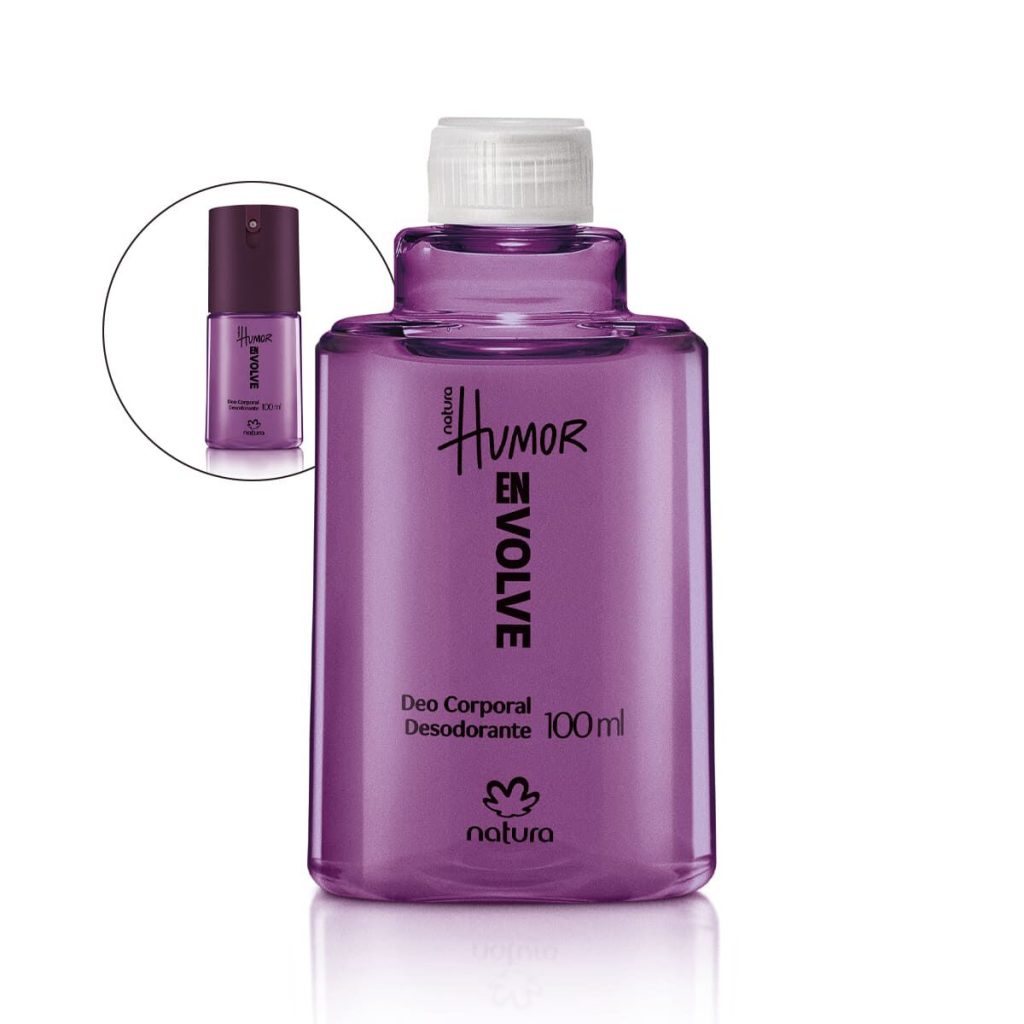 Refil Desodorante Corporal Unissex Humor Envolve 100 ml