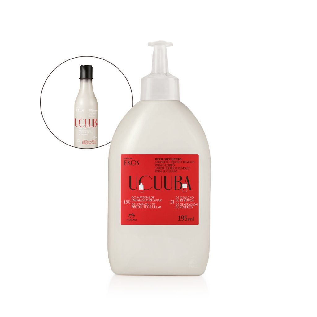 Refil Sabonete Líquido Hidratante Corporal Ekos Ucuuba