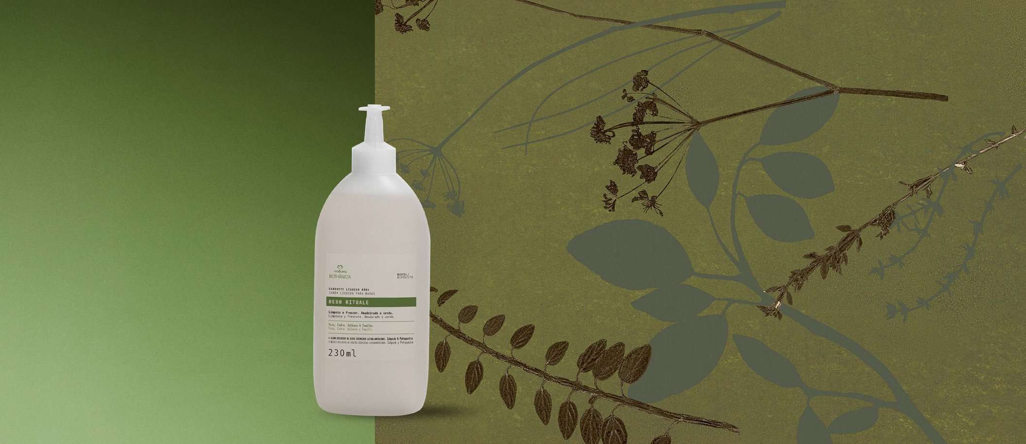 Refil Sabonete Liquido para Maos Bothanica Meum Rituale