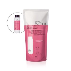Refil Shampoo Cabelos Quimicamente Danificados Lumina 300ml