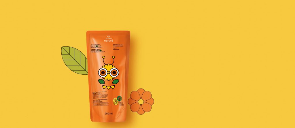 Refil Shampoo Infantil 2 em 1 Naturé 250ml