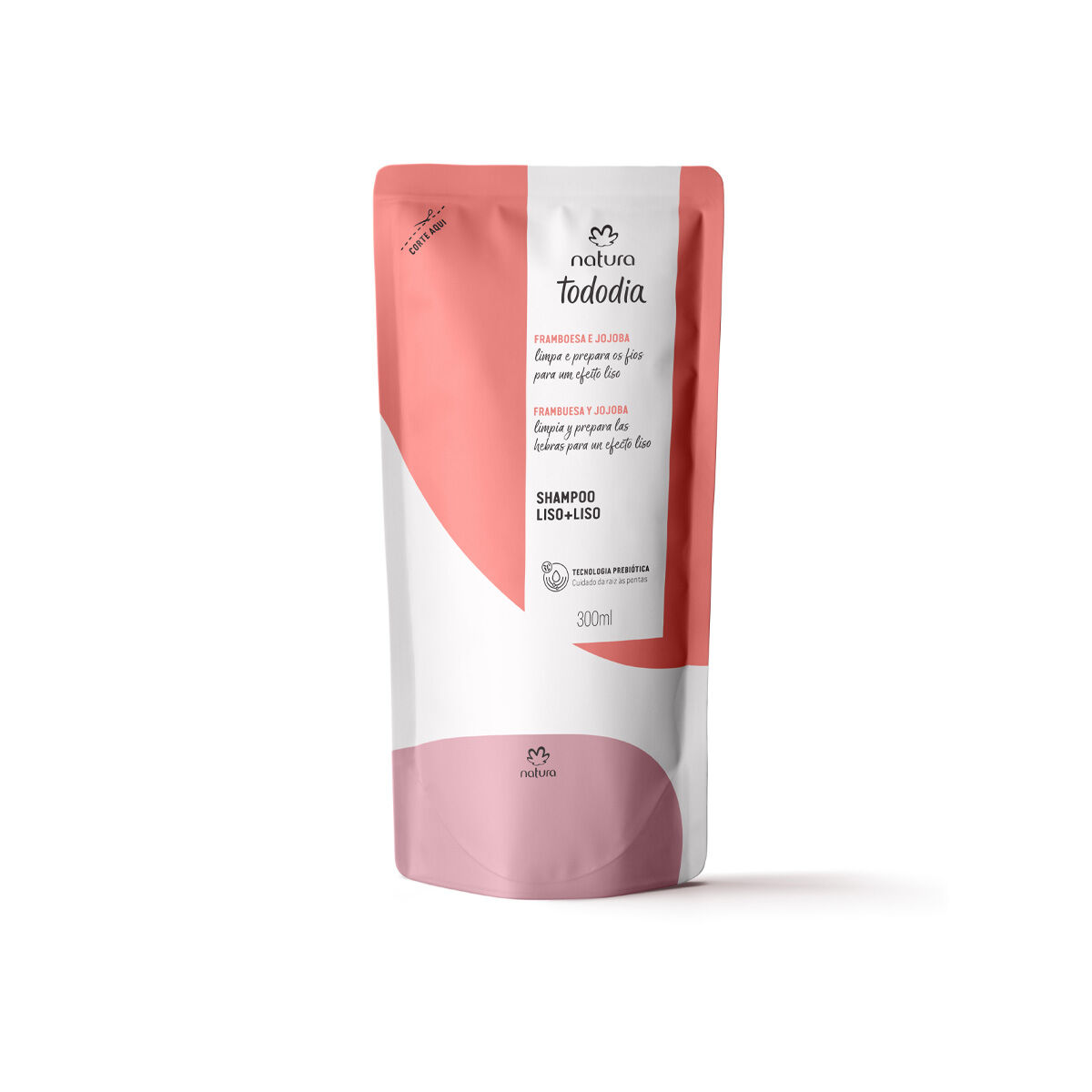 Refil Shampoo LisoLiso Framboesa e Jojoba Tododia