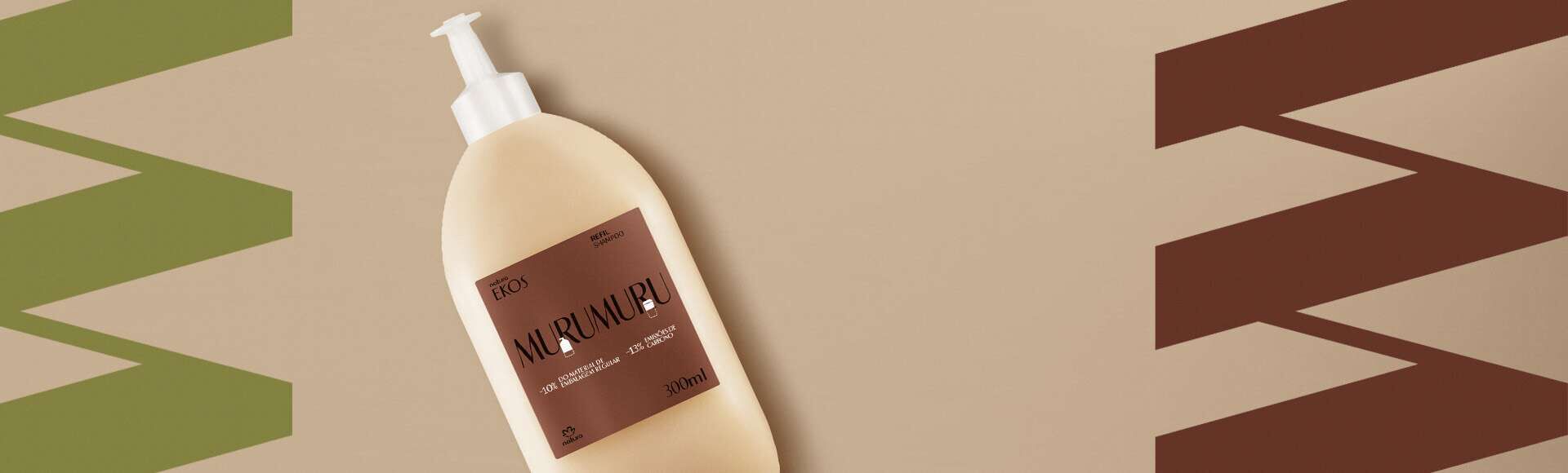 Refil Shampoo Reconstrução Ekos Murumuru 300ml 2 Refil Shampoo Reconstrucao Ekos Murumuru 300ml