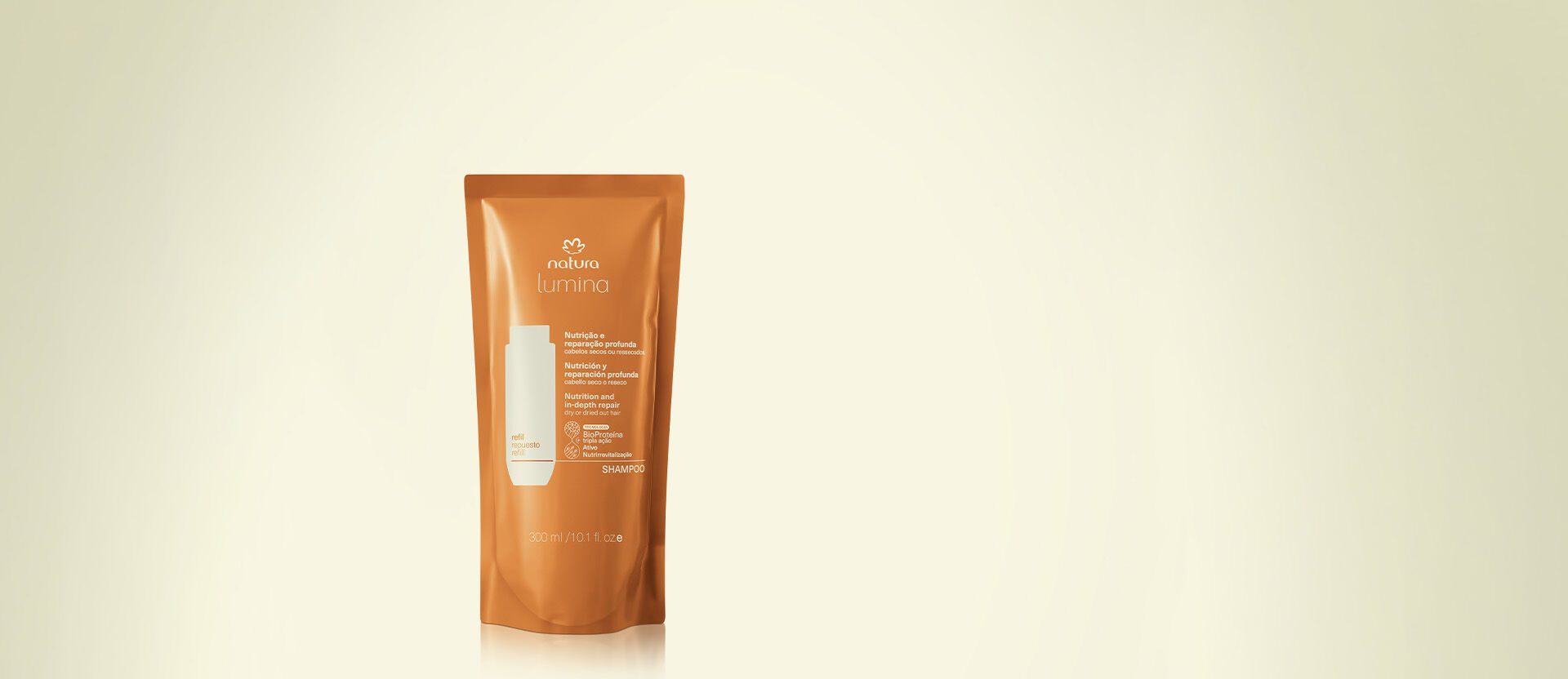 Refil Shampoo para Nutricao e Reparacao Profunda