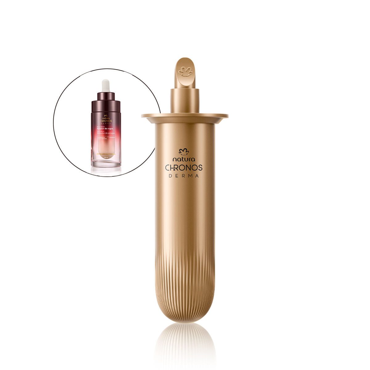 Refil Super Sérum Redutor de Rugas Chronos Derma 2 Refil Super Serum Redutor de Rugas Chronos Derma
