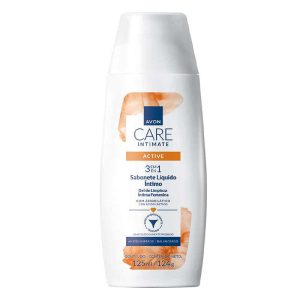 Sabonete Líquido Íntimo Avon Care Intimate Active 125ml