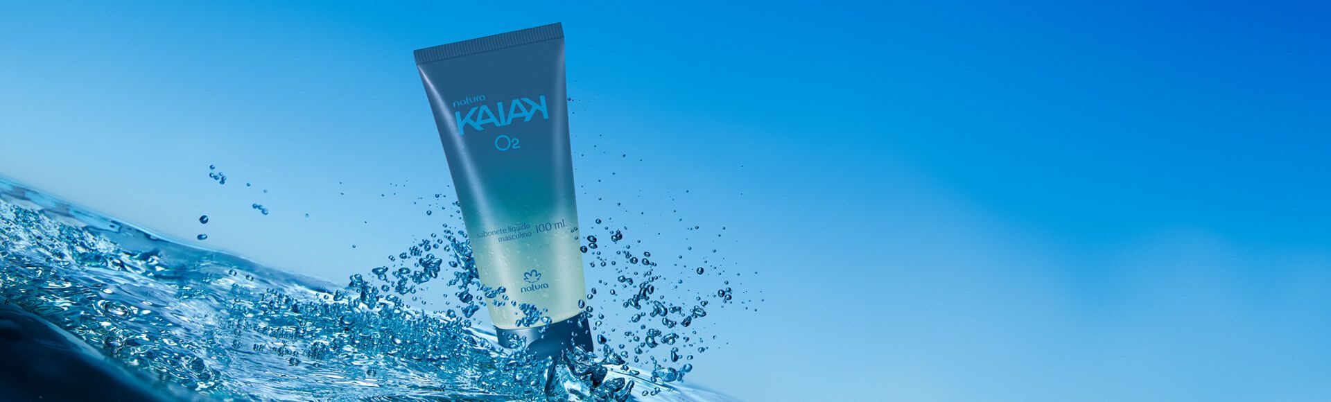 Sabonete Liquido Masculino Kaiak O2 100 ml