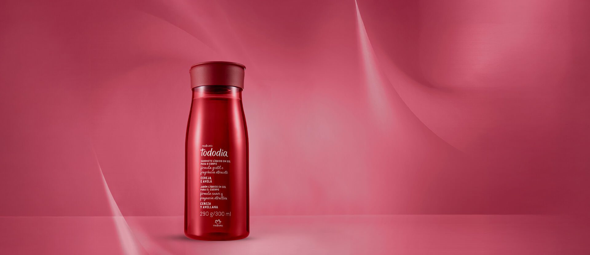 Sabonete Liquido em Gel Tododia Cereja e Avela