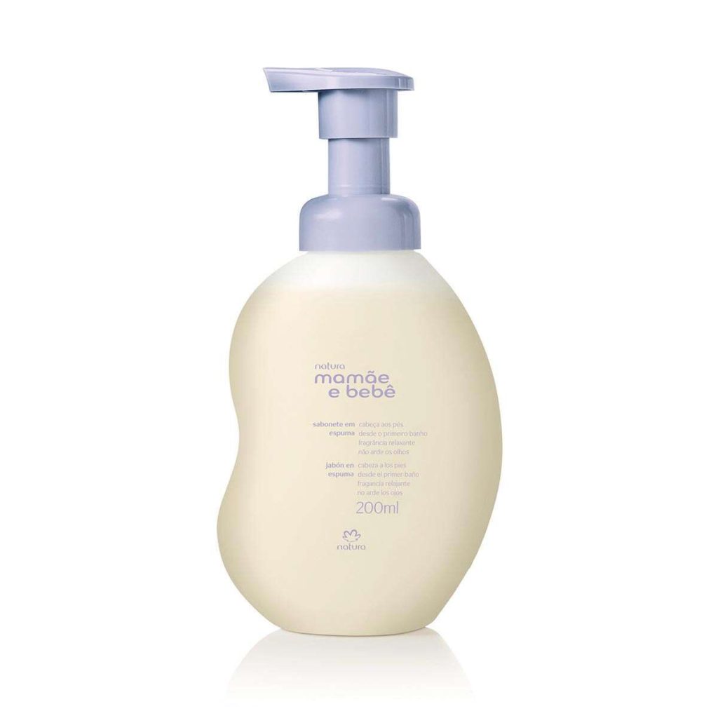 Sabonete em Espuma Relaxante Mamãe e Bebê