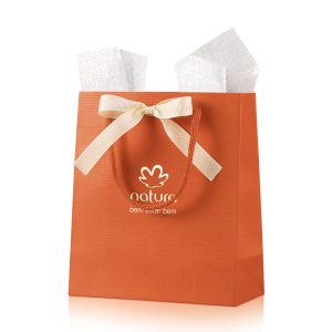 Sacola de Presente Mini com Laço