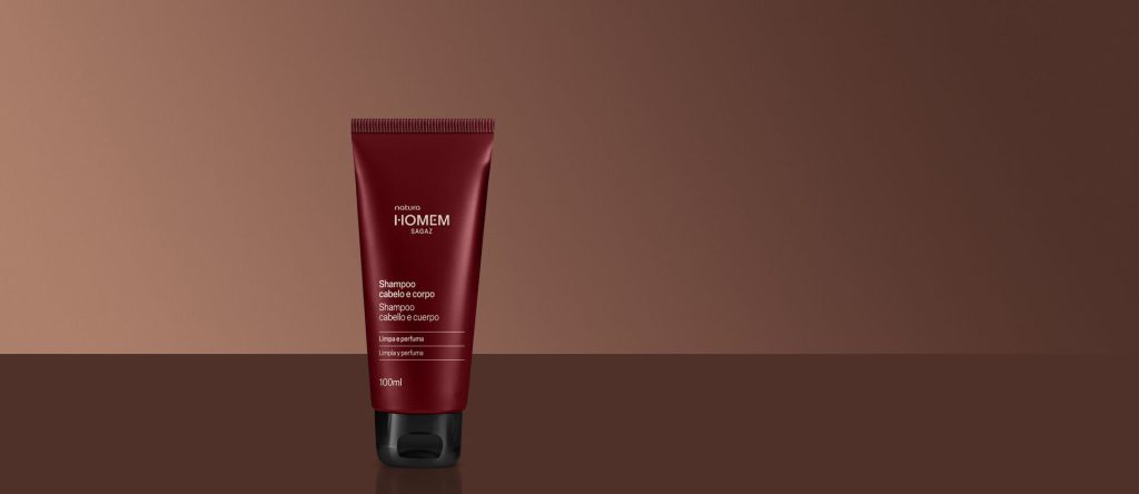 Shampoo Cabelo e Corpo Natura Homem Sagaz