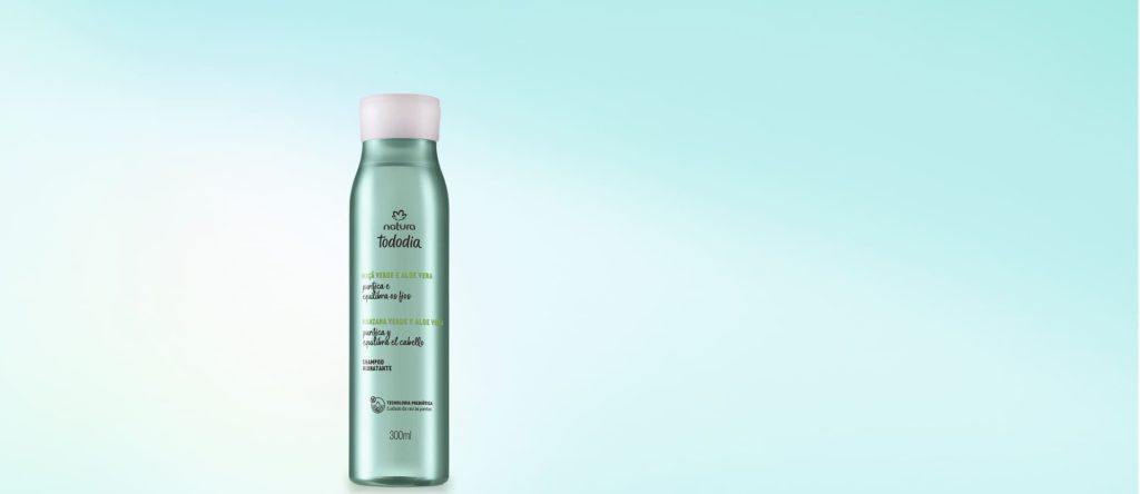 Shampoo Hidratação Maçã Verde e Aloe Vera Tododia 300ml