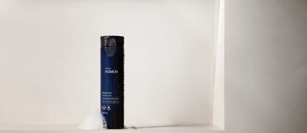 Shampoo Masculino 2 em 1 Natura Homem