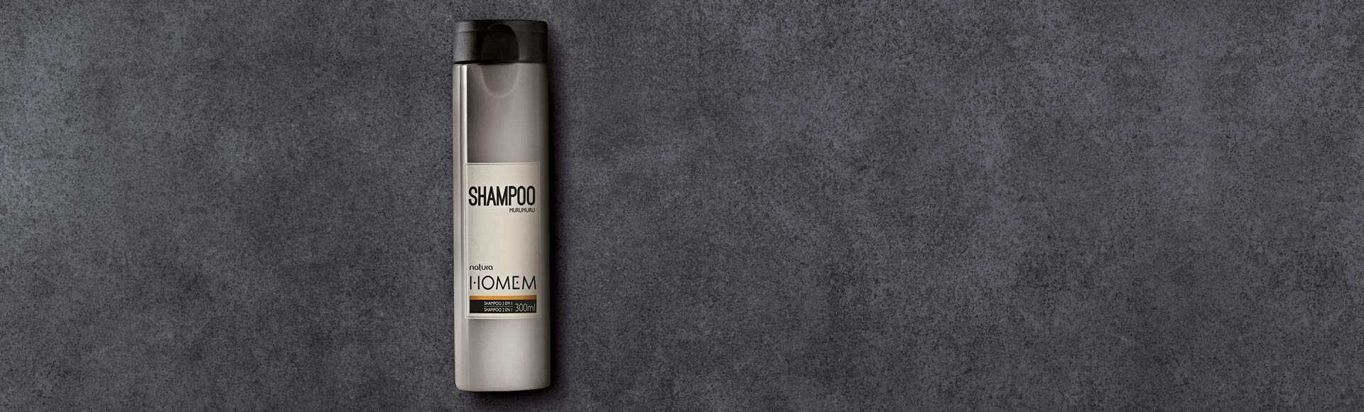 Shampoo Masculino 2 en 1 Natura Homem 300ml
