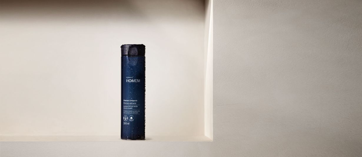 Shampoo Masculino Antiqueda Natura Homem 300ml