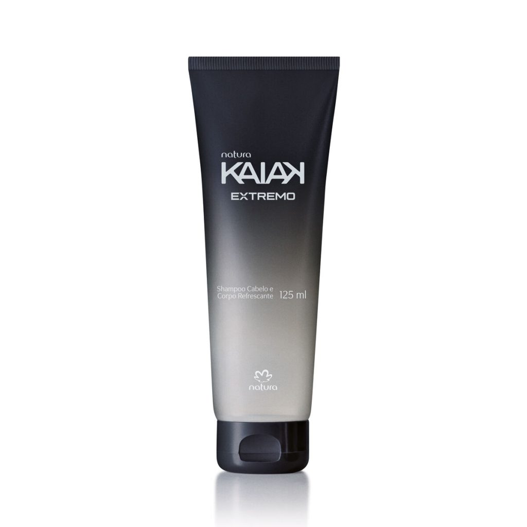 Shampoo Refrescante Cabelo e Corpo Kaiak 125ml