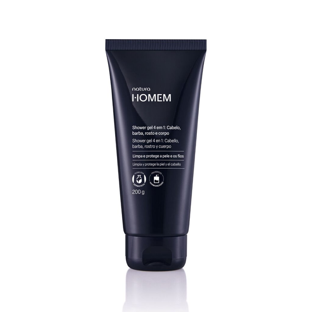 Shower Gel 4 em 1 Natura Homem