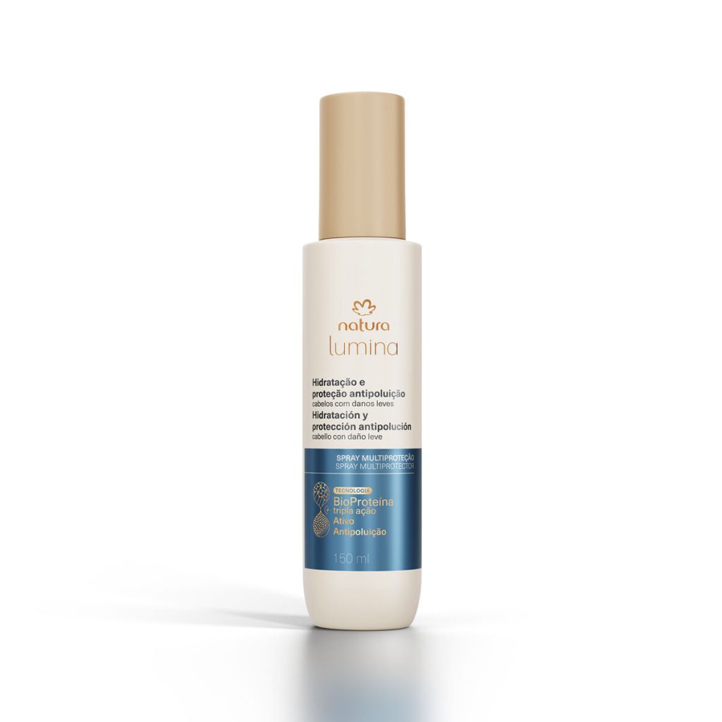 Spray de Pentear Lumina para Hidratação e Proteção Antipoluição