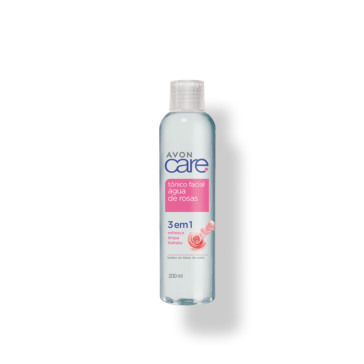 Tonico Facial Avon Care Agua De Rosas 3 Em 1