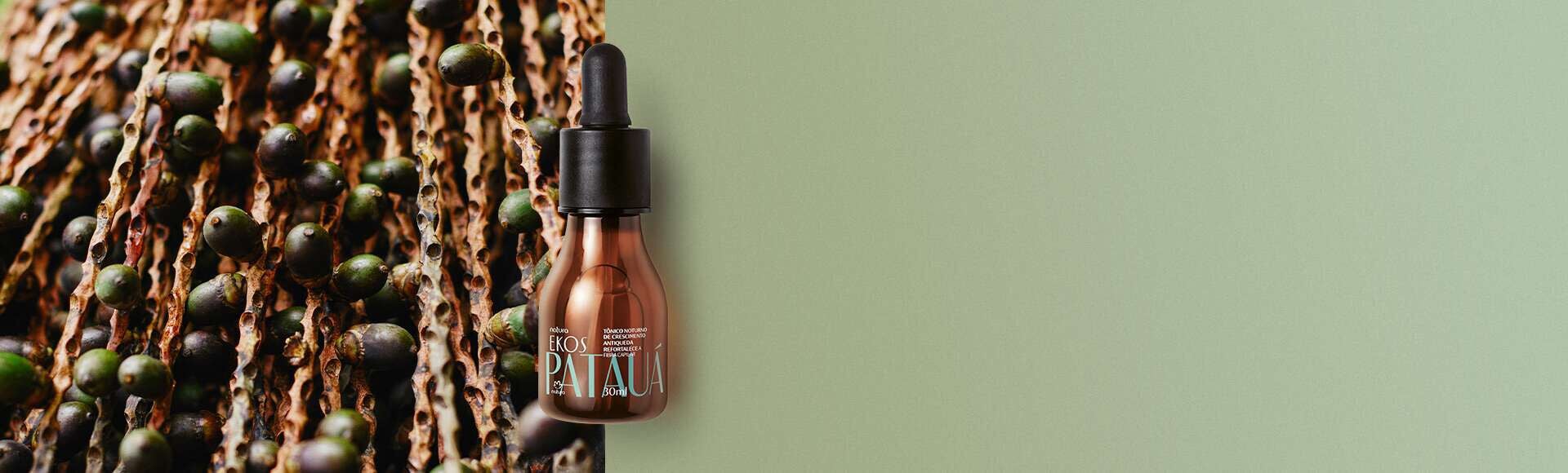 Tónico capilar noturno Antiqueda Ekos Patauá 30ml 2 Tonico capilar noturno Antiqueda Ekos Pataua 30ml