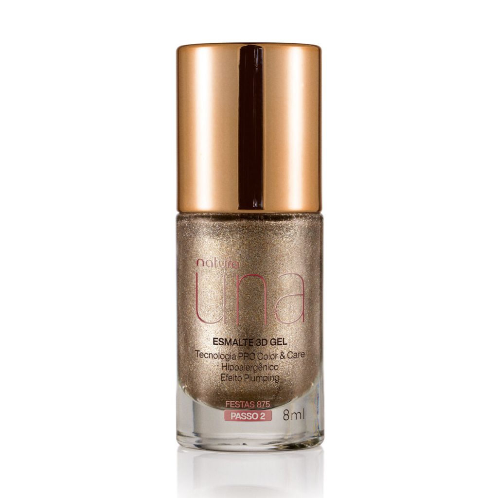 Una Esmalte 3D Gel Festas 875