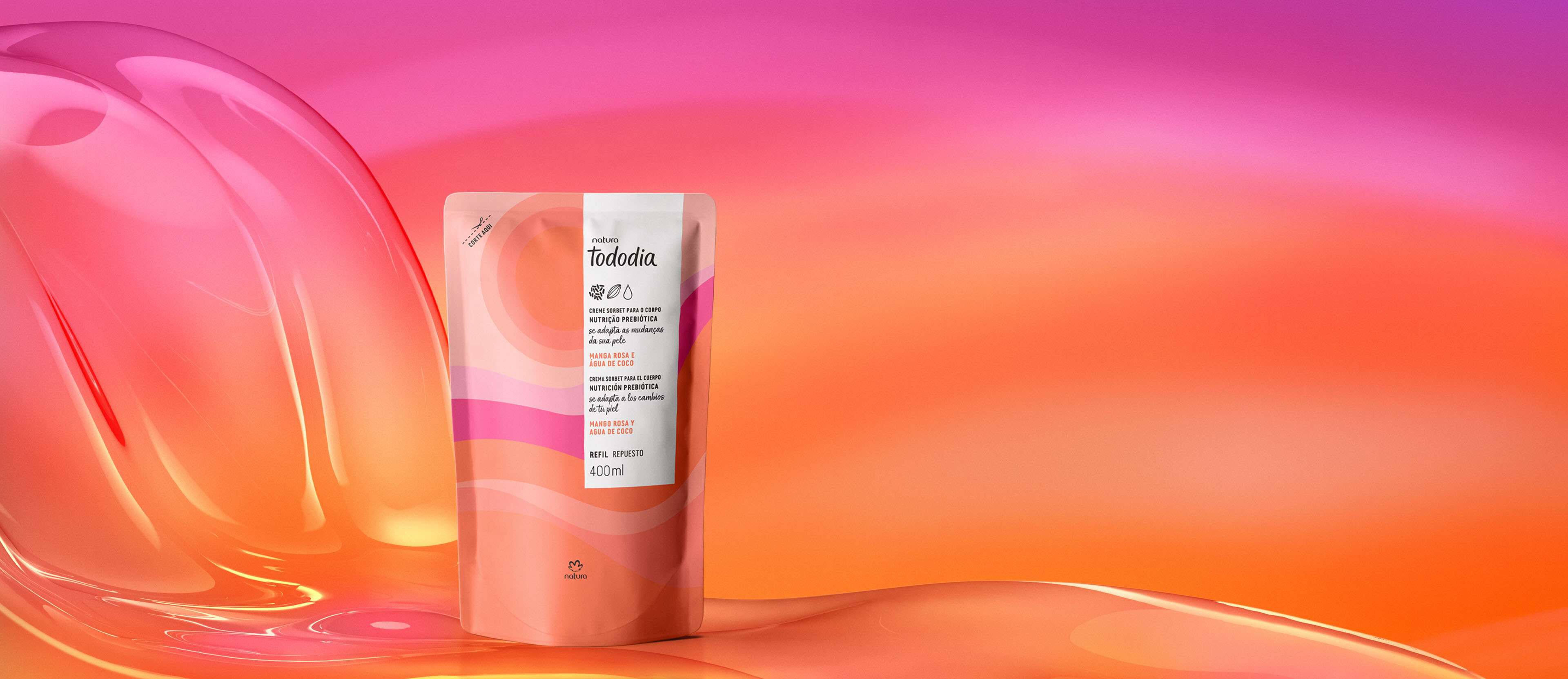 Refil Creme Sorbet Desodorante Nutritivo para o Corpo Tododia Manga Rosa e Água de Coco 3 1792030999 250 Refil Creme Sorbet Desodorante Nutritivo para o Corpo Tododia Manga