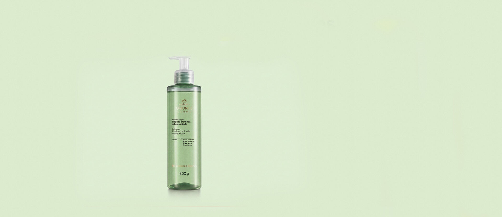 Sabonete Antioleosidade Limpeza Profunda Chronos Derma 300g 3 1792036596 297 Sabonete em Gel Limpeza Profunda Antioleosidade