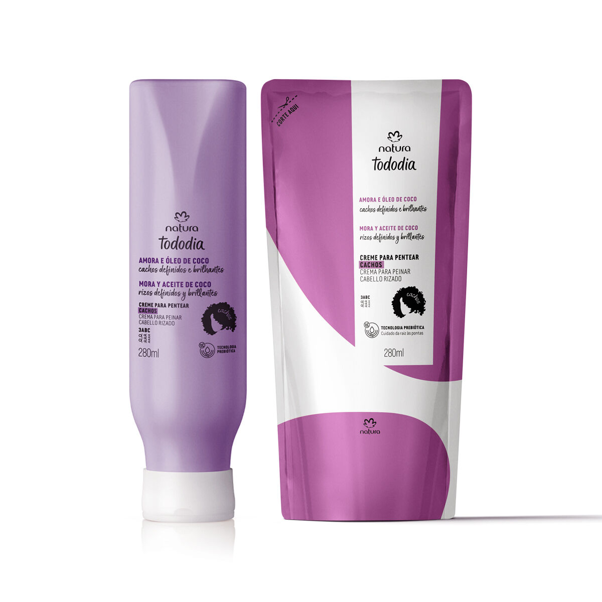1792053450 715 Kit Creme para Pentear Cachos Tododia Amora e Oleo de