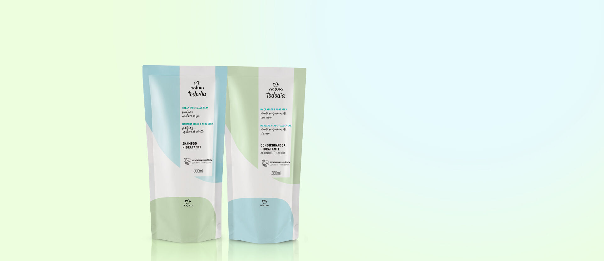1792068911 770 Kit Refil Cha de Hortela e Gengibre Shampoo Condicionador