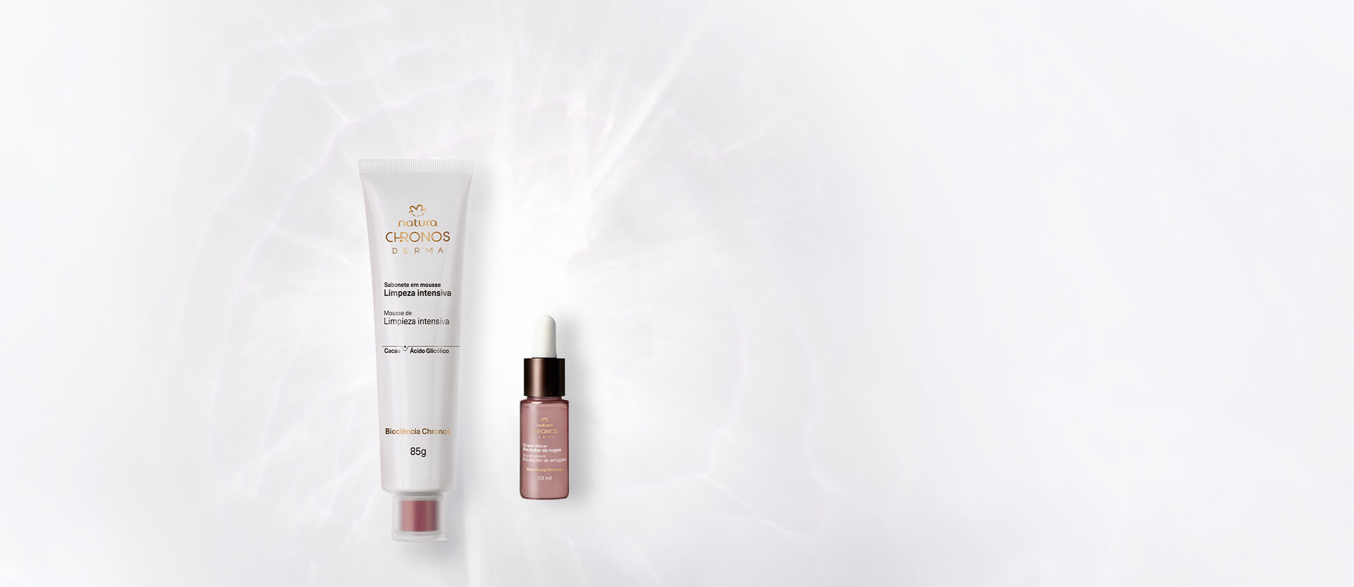 1793233116 213 Kit Suer Serum e Sabonete Chronos Derma 2 produtos