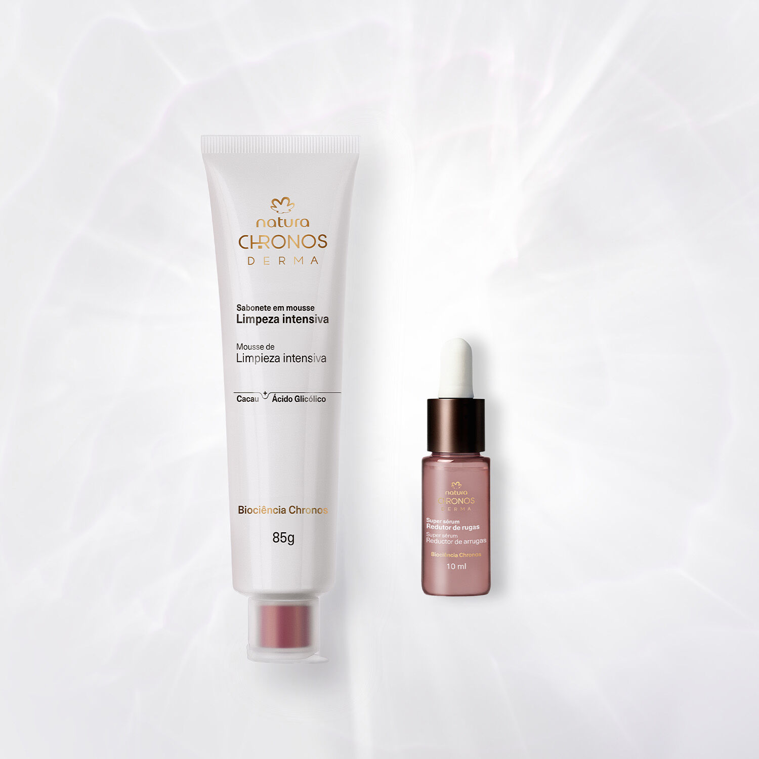 1793233117 962 Kit Suer Serum e Sabonete Chronos Derma 2 produtos