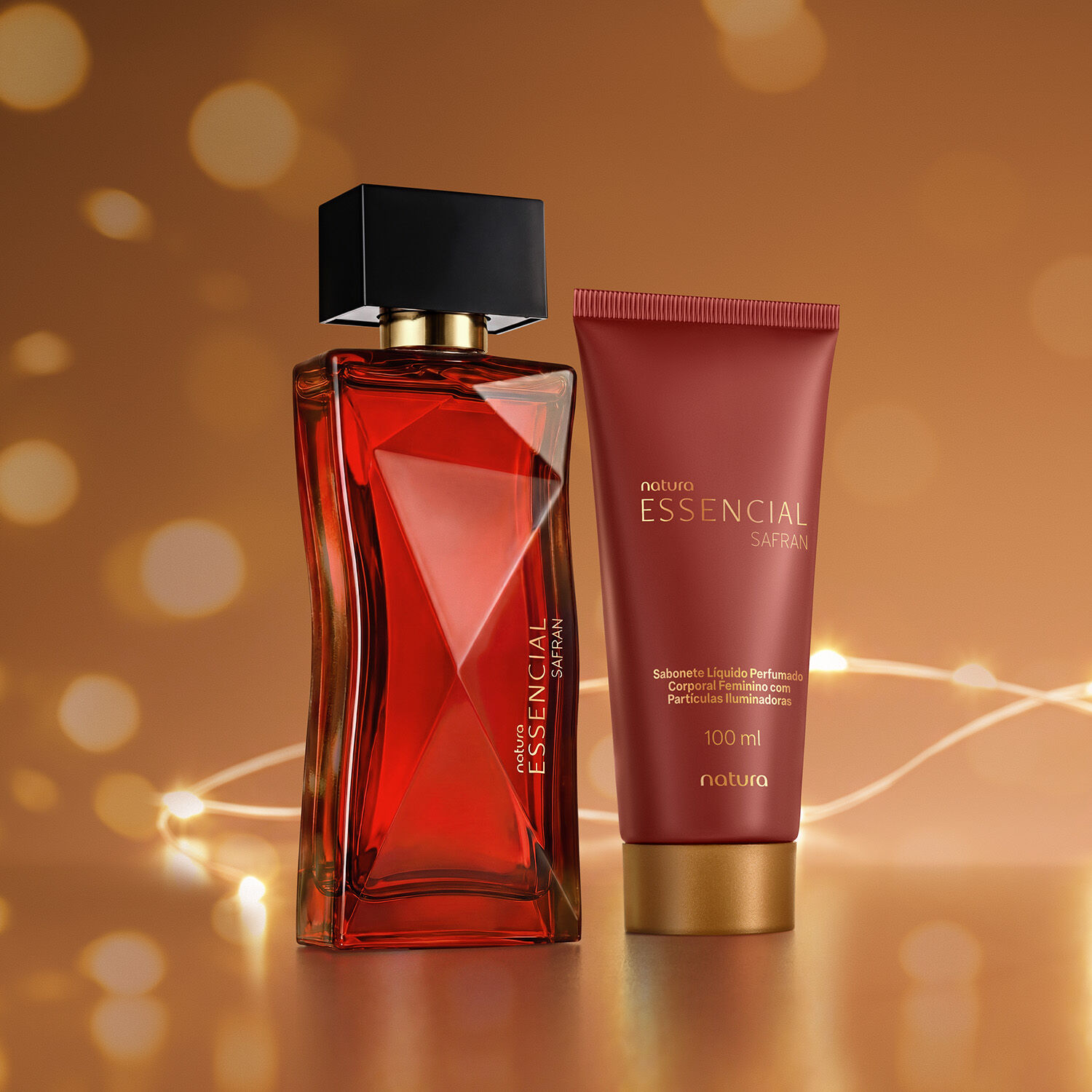 1793252088 659 Presente Natura Essencial Safran Feminino com 2 produtos
