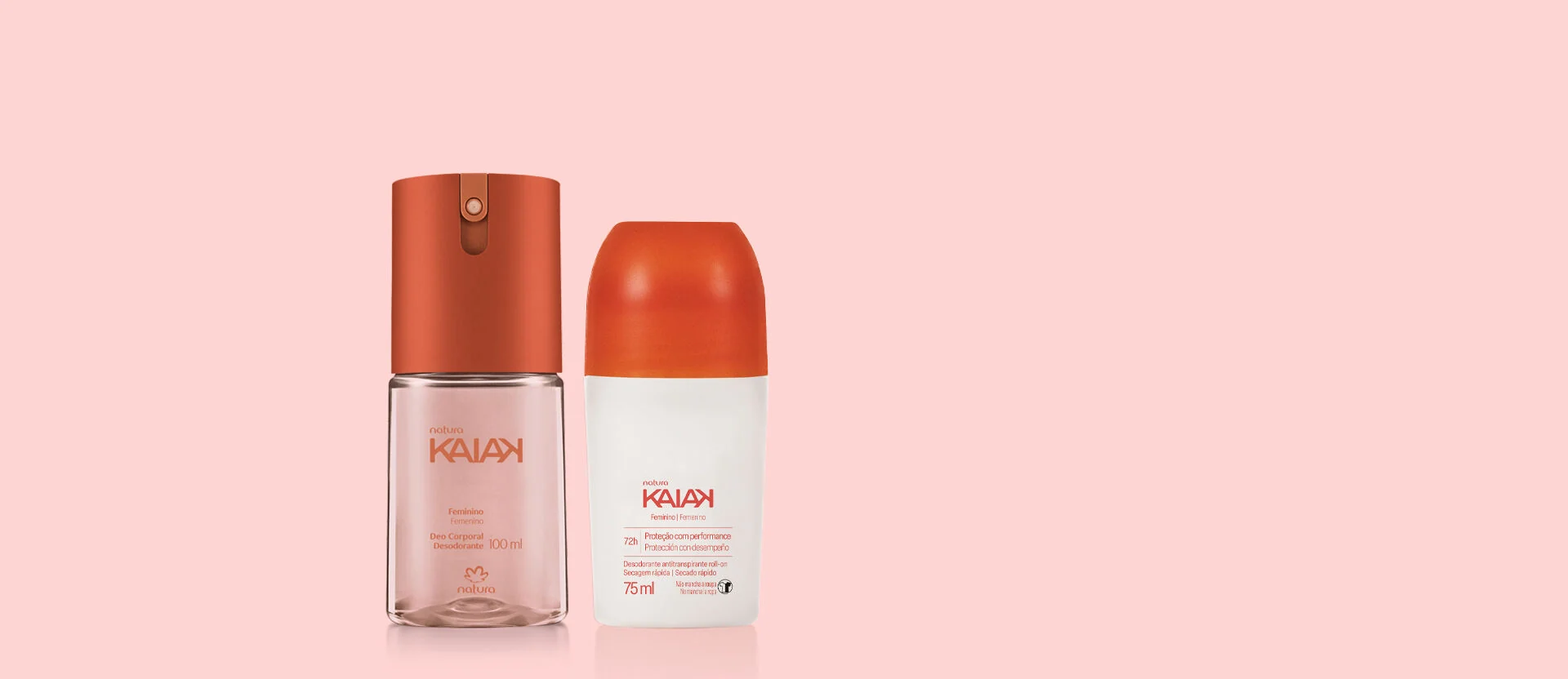 1793259364 270 Kit Desodorantes Kaiak Classico Feminino 2 produtos