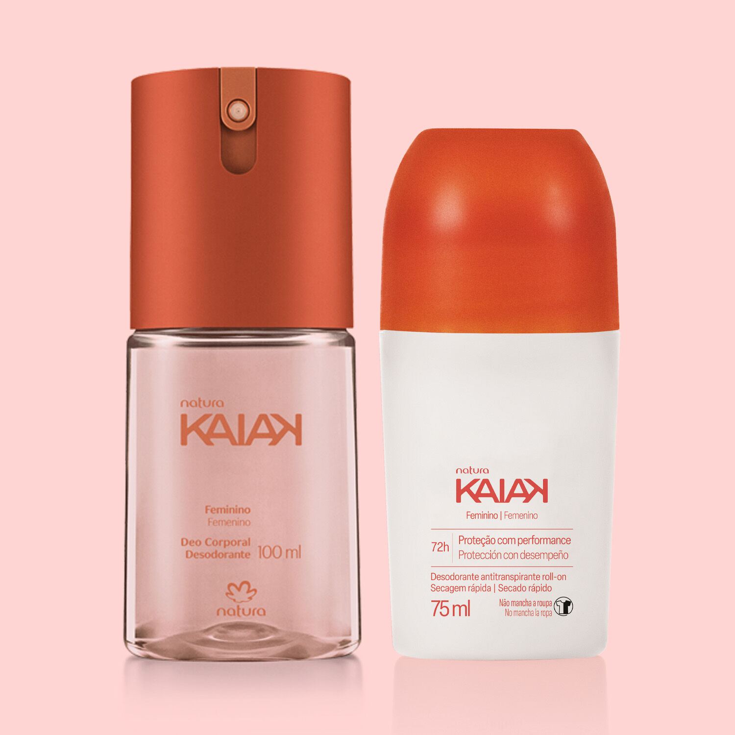 1793259364 485 Kit Desodorantes Kaiak Classico Feminino 2 produtos