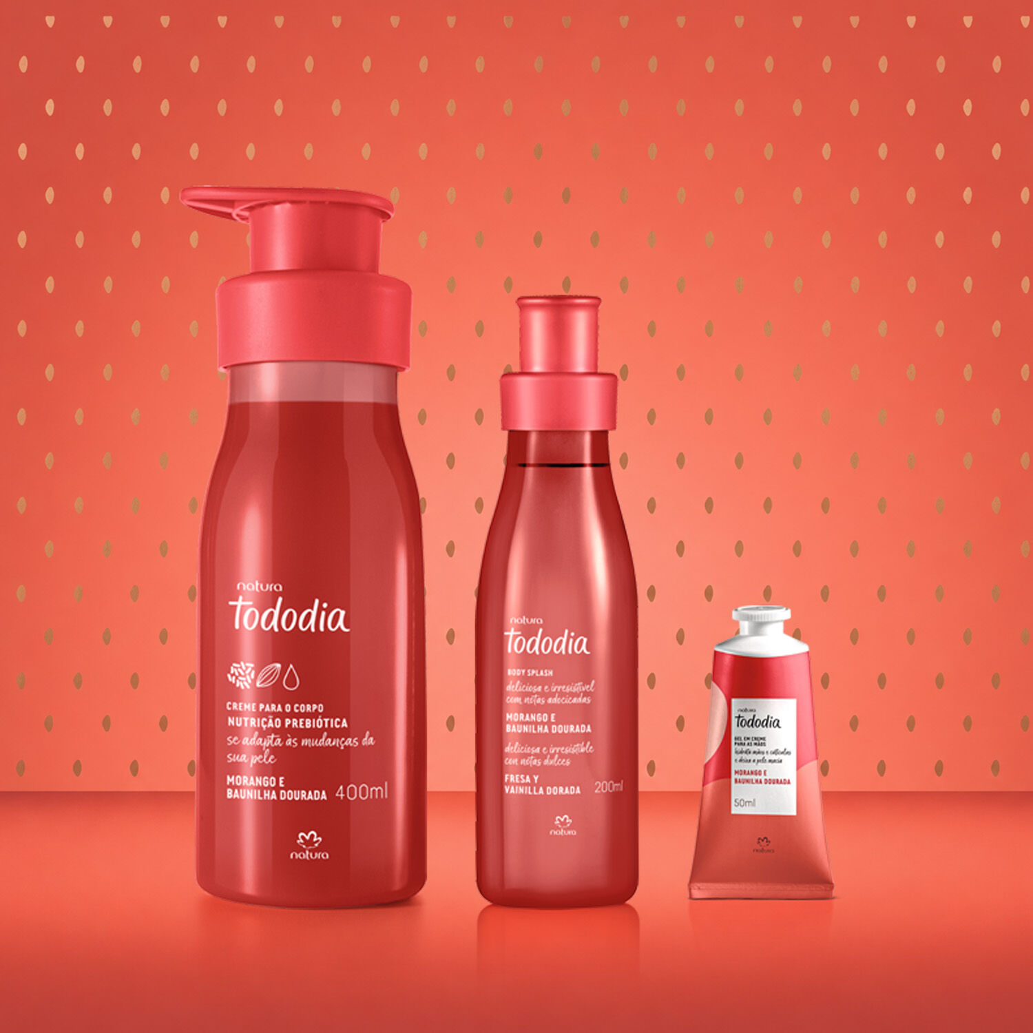1793277353 637 Kit Tododia Morango e Baunilha Dourada Corpo e Maos 3